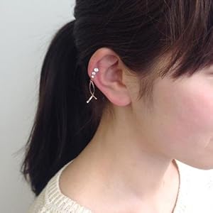 暖色系 TAKE-UP ヒネリスイングイヤリング(YG) | maximise.mu